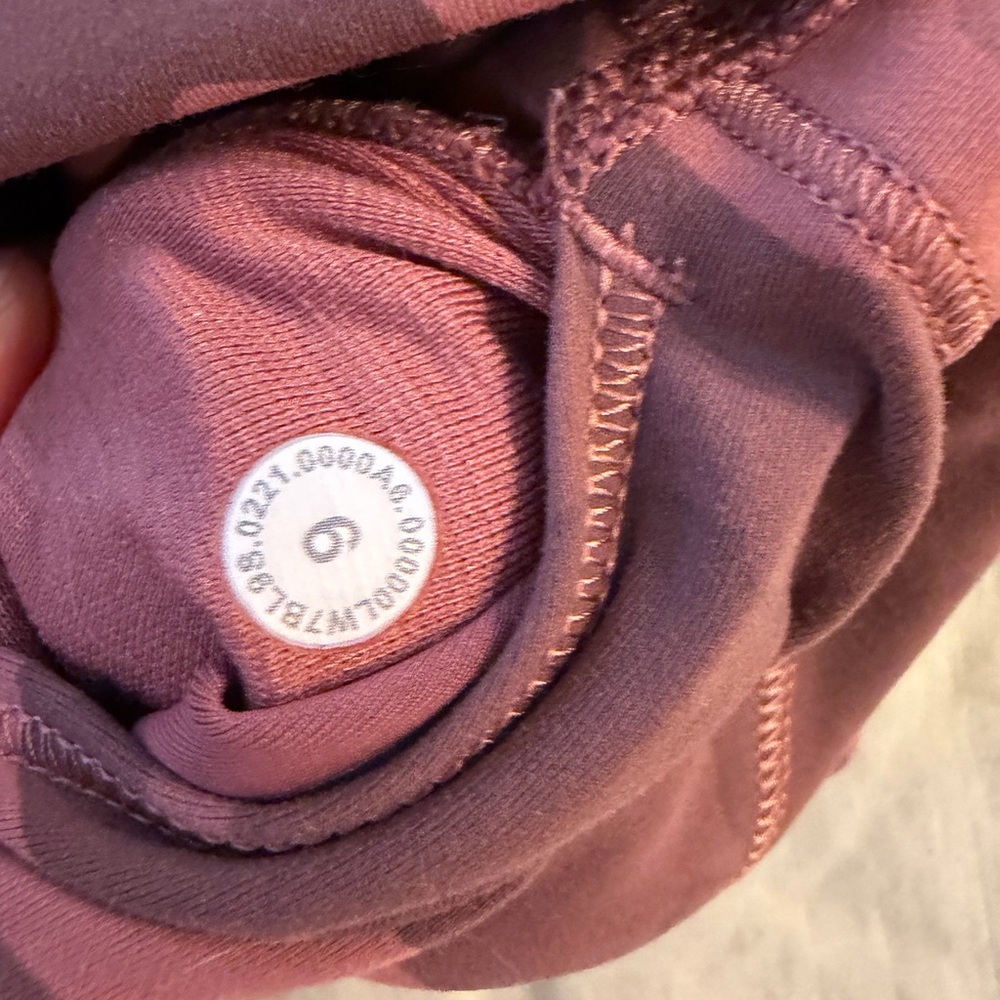 lululemon athletica Rose Pink Camo High-Rise Bike Shorts - Picture 5 of 5